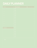 Printable Daily Planner